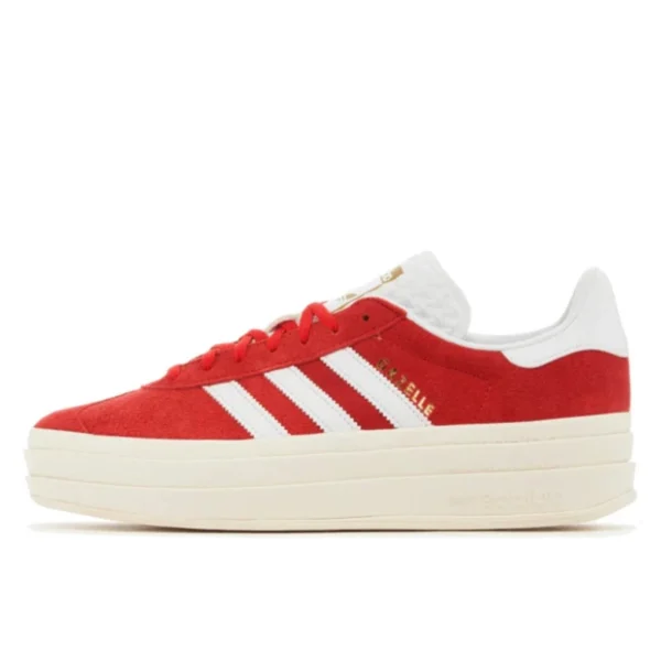 Adidas Gazelle Bold Red Cloud White נעלי