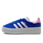 Adidas Gazelle Bold True Pink Semi Lucid Blue נעלי