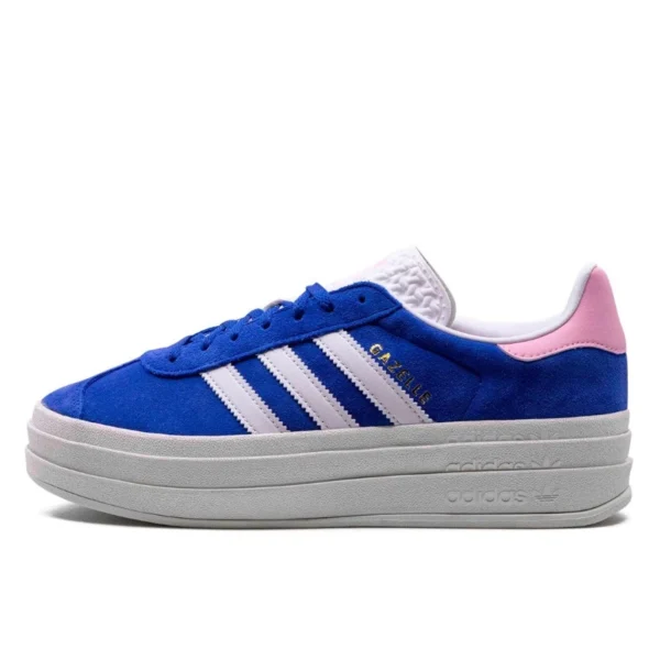 Adidas Gazelle Bold True Pink Semi Lucid Blue נעלי