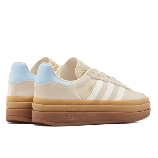 Adidas Gazelle Bold Wonder White Clear Sky נעלי