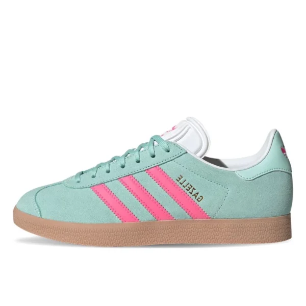 Adidas Gazelle Flash Aqua Lucid Pink נעלי