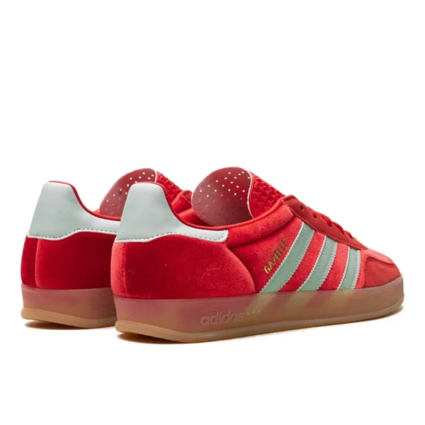 Adidas Gazelle Indoor Better Scarlet Hazy Green נעלי