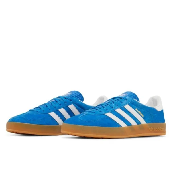 Adidas Gazelle Indoor Blue Bird Gum נעלי