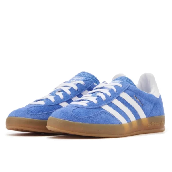 Adidas Gazelle Indoor Blue Fusion Gum נעלי