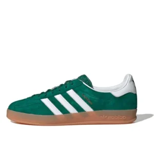 Adidas Gazelle Indoor Collegiate Green Gum נעלי