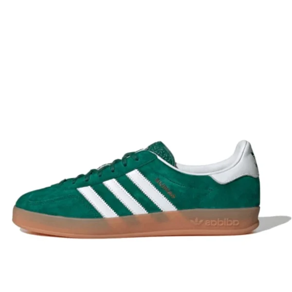 Adidas Gazelle Indoor Collegiate Green Gum נעלי