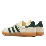Adidas Gazelle Indoor Cream White Collegiate Green Gum נעלי