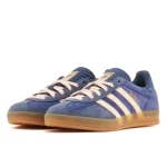 Adidas Gazelle Indoor Dark Blue Bliss Orange נעלי