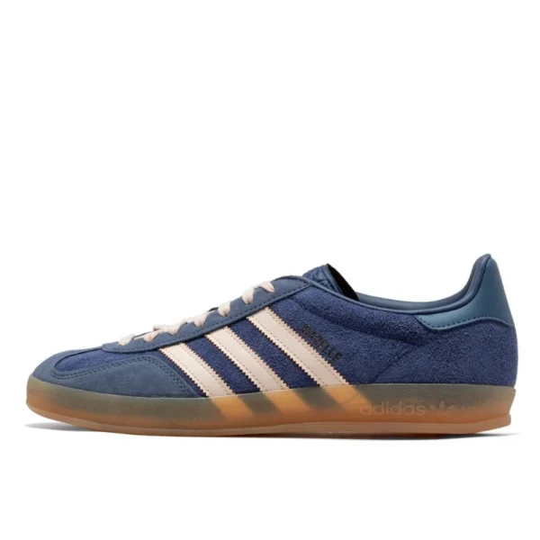 Adidas Gazelle Indoor Dark Blue Bliss Orange נעלי