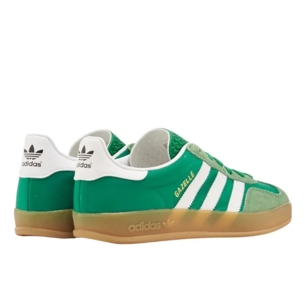 Adidas Gazelle Indoor Green White Gum נעלי