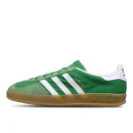 Adidas Gazelle Indoor Green White Gum נעלי