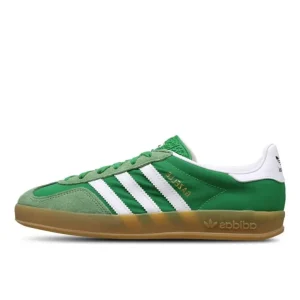 Adidas Gazelle Indoor Green White Gum נעלי
