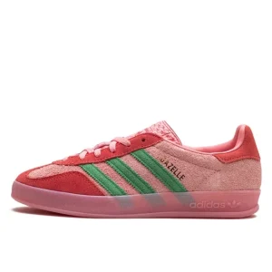 Adidas Gazelle Indoor Semi Rose Spark Preloved Scarlet נעלי