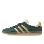 Adidas Gazelle Indoor Shadow Green Warm Sandstone נעלי
