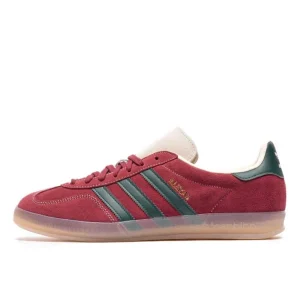 Adidas Gazelle Indoor Shadow Red Shadow Green נעלי