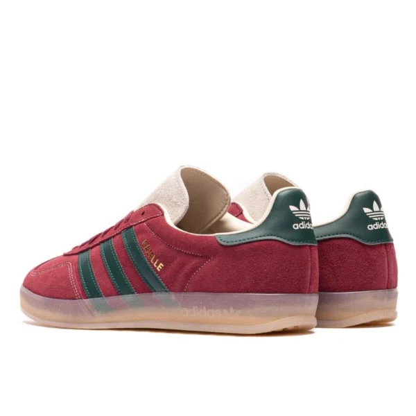 Adidas Gazelle Indoor Shadow Red Shadow Green נעלי