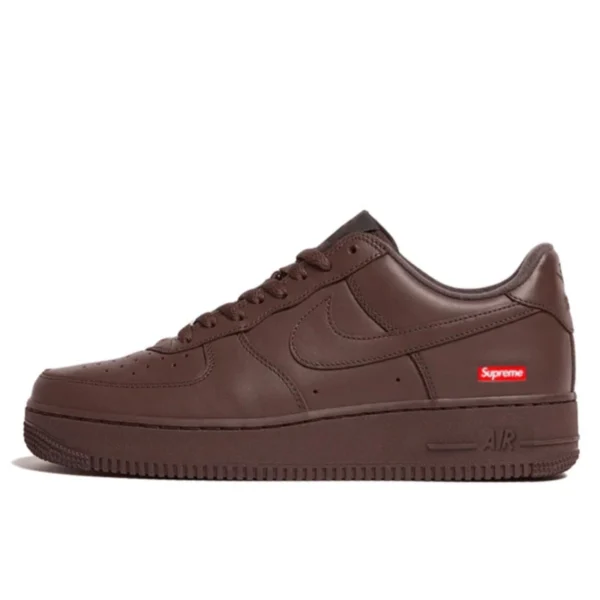 Nike Air Force 1 Low Supreme Baroque Brown סניקרס