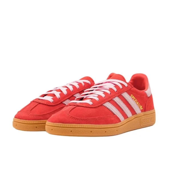 Adidas Handball Spezial Bright Red Clear Pink נעלי