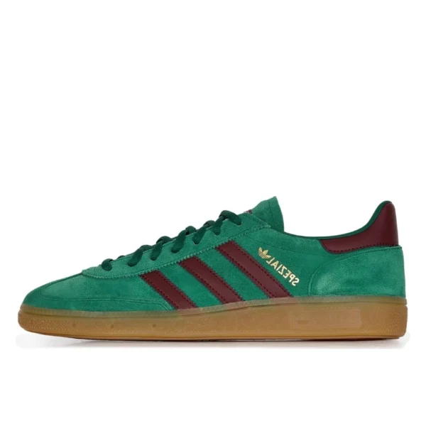 Adidas Handball Spezial Collegiate Green Shadow Red נעלי