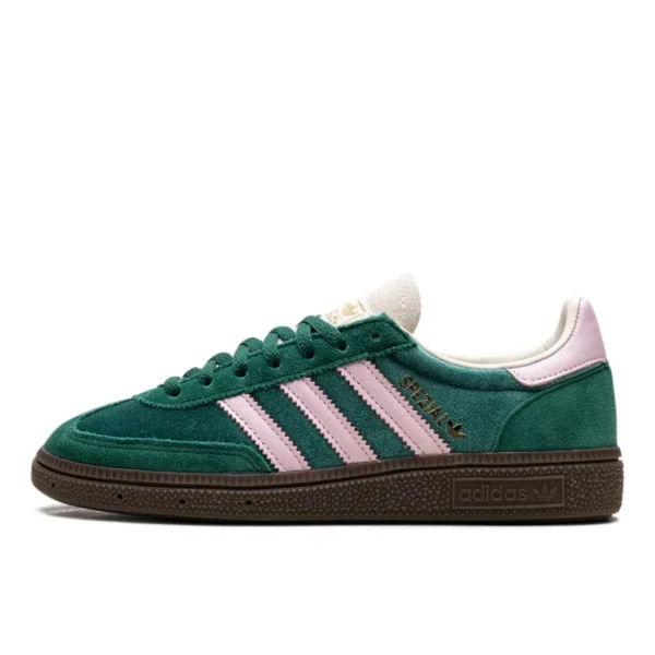 Adidas Handball Spezial Green Pink Velvet נעלי