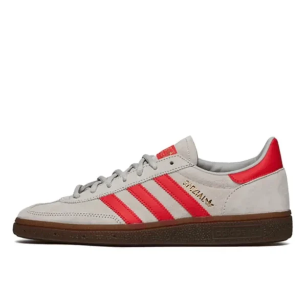 Adidas Handball Spezial Grey Hi-Res Red נעלי