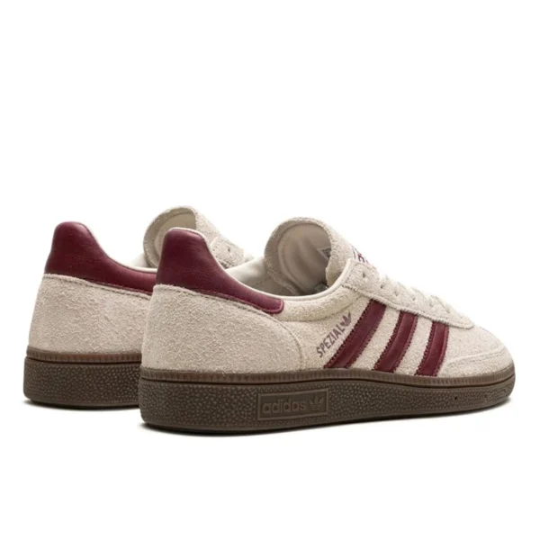 Adidas Handball Spezial Off White Collegiate Burgundy נעלי