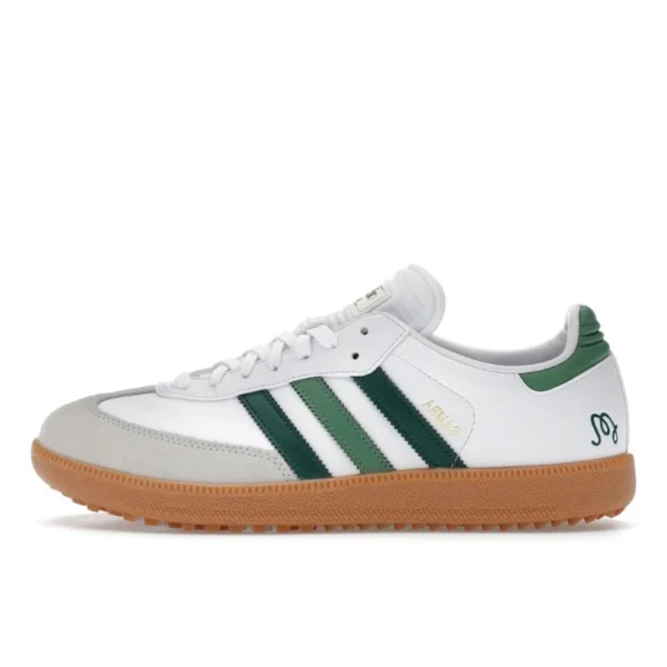 Adidas Samba Golf Malbon White Green נעלי