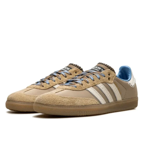 Adidas Samba Nylon Wales Bonner Desert White נעלי