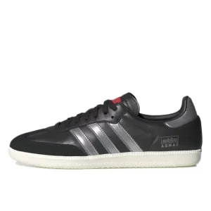 Adidas Samba OG Core Black Silver Metallic נעלי