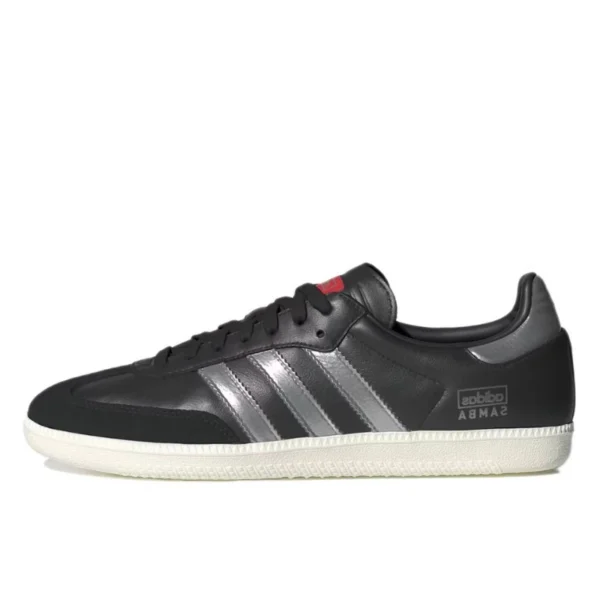 Adidas Samba OG Core Black Silver Metallic נעלי