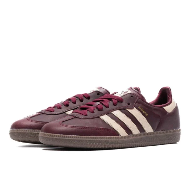 Adidas Samba OG Maroon Crystal Sand נעלי