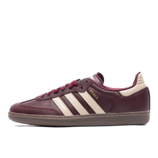 Adidas Samba OG Maroon Crystal Sand נעלי