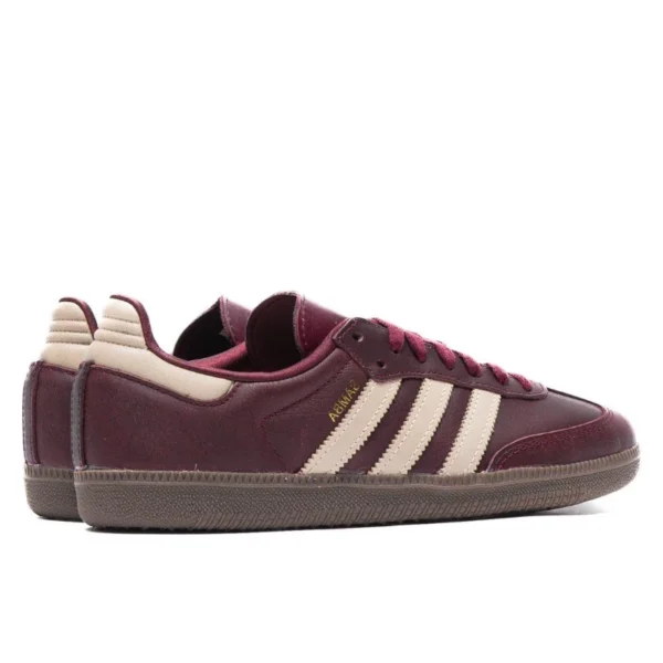 Adidas Samba OG Maroon Crystal Sand נעלי