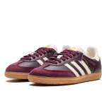 Adidas Samba OG Maroon Gold Metallic נעלי