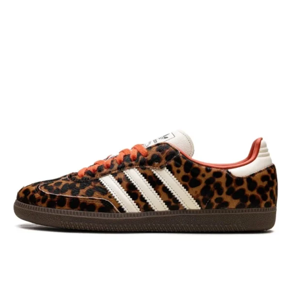 Adidas Samba OG Preloved Red Leopard נעלי