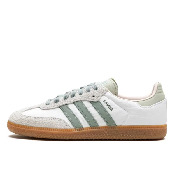 Adidas Samba OG Silver Green Putty Mauve נעלי