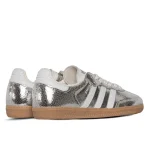 Adidas Samba OG Silver Metallic Cracked Leather נעלי