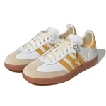 Adidas Samba OG Sporty & Rich White Bold Gold נעלי