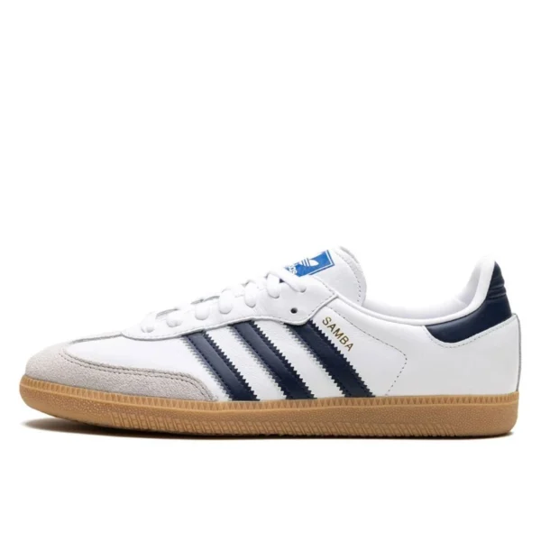 Adidas Samba OG White Night Indigo Gum נעלי