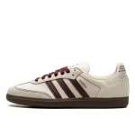 Adidas Samba OG Wonder White Maroon נעלי