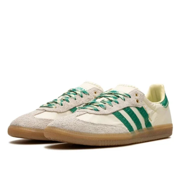 Adidas Samba Wales Bonner Cream Green נעלי