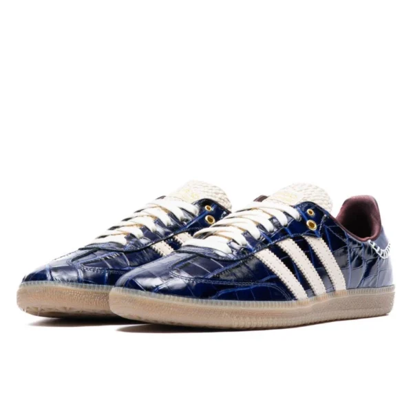 Adidas Samba Wales Bonner Navy Croc נעלי