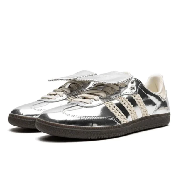 Adidas Samba Wales Bonner Sliver נעלי