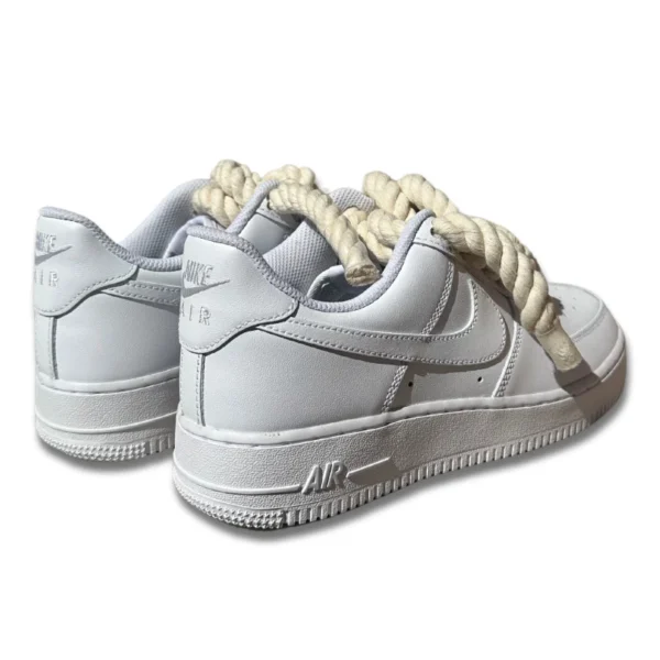 Nike Air Force 1 Custom Lacet Corde סניקרס