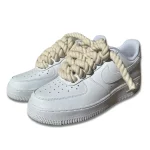Nike Air Force 1 Custom Lacet Corde סניקרס