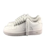 Nike Air Force 1 Custom Lacet Corde Blanche סניקרס