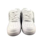 Nike Air Force 1 Custom Lacet Corde Blanche סניקרס