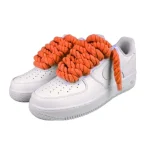 Nike Air Force 1 Custom Lacet Corde Orange סניקרס
