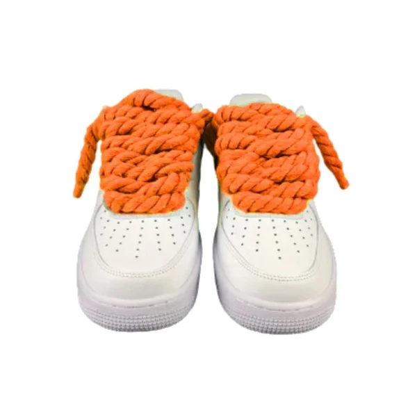 Nike Air Force 1 Custom Lacet Corde Orange סניקרס