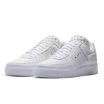 Nike Air Force 1 Drop Type Triple White סניקרס